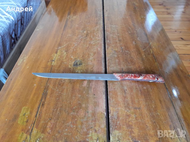 Стар кухненски нож #11, снимка 1 - Антикварни и старинни предмети - 42043742
