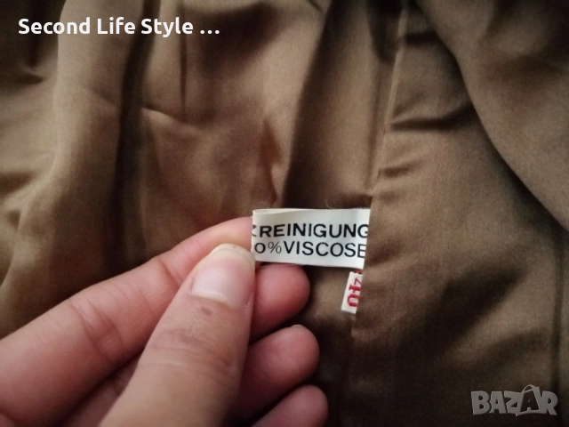 Винтидж луксозно дамско палто от естествен косъм – Baewolf Exclusive р-р M , снимка 8 - Палта, манта - 52879517