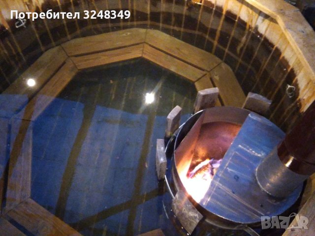 Подводна печка на дърва за джакузи, снимка 1 - Басейни и аксесоари - 40872513
