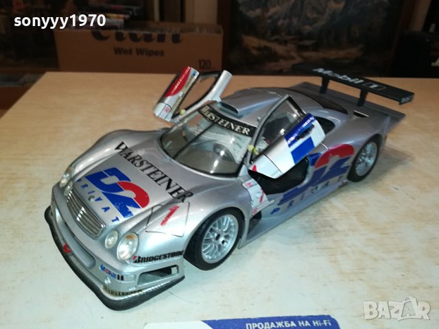 mercedes clk gtr le mans-1/18 METAL CAR 0111230910