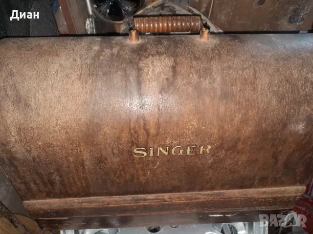 Стара шевна машина Сингер singer, снимка 3 - Антикварни и старинни предмети - 48549715