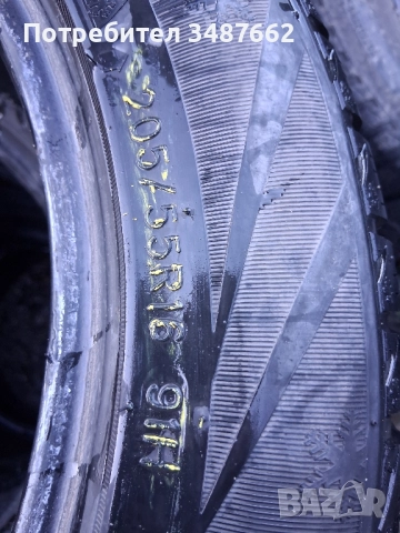 205 55 16 зимни гуми 4броя дот 2021г , снимка 6 - Гуми и джанти - 52532688