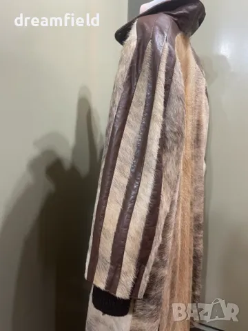 Палто от естествен косъм, снимка 10 - Палта, манта - 50317009