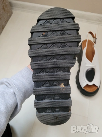 Дамски сандали от естествена кожа , снимка 3 - Сандали - 54189777