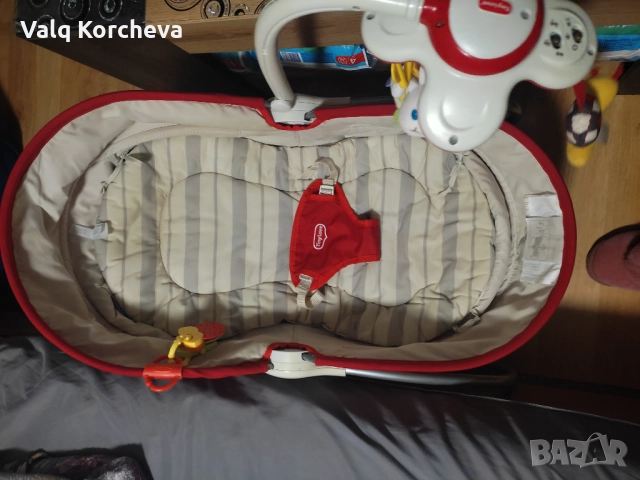 Люлка- шезлонг Tiny Love Rocker Napper, снимка 4 - Детски шезлонги - 52695880