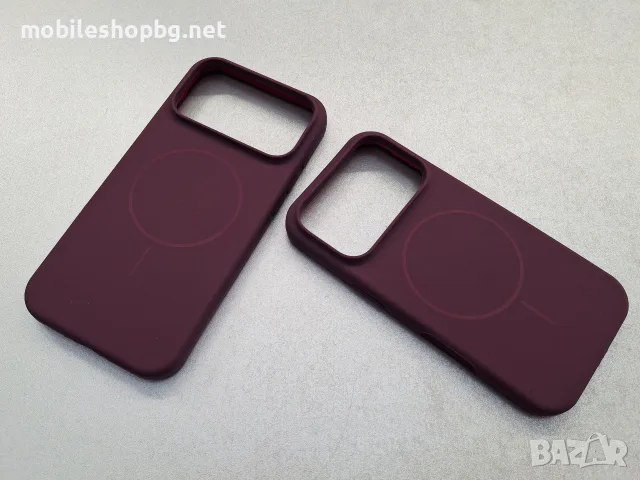 iPhone 18 Pro Max /iPhone 18 Pro гръб MagSafe dark cherry , снимка 2 - Калъфи, кейсове - 56170815