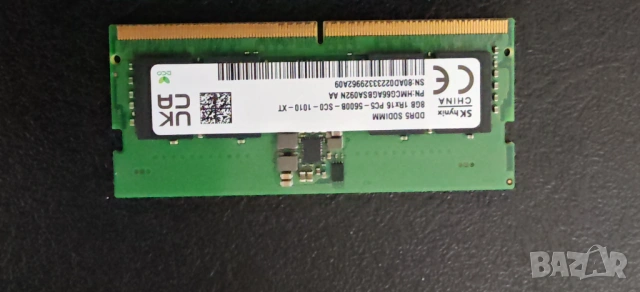 Продавам Нова Рам Памет SoDimm за Лаптопи Hynix 2x8Gb DDR5 5600Mhz, снимка 2 - RAM памет - 54024233