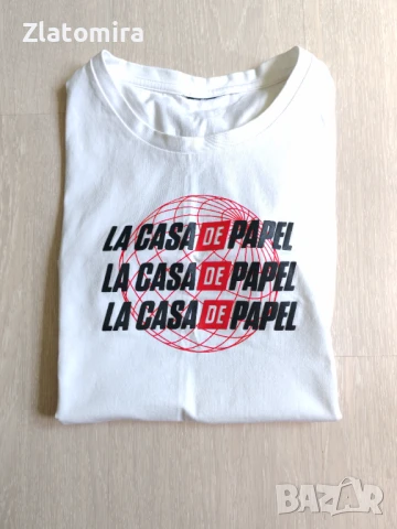 Тениска La casa de papel, снимка 6 - Тениски - 50534489