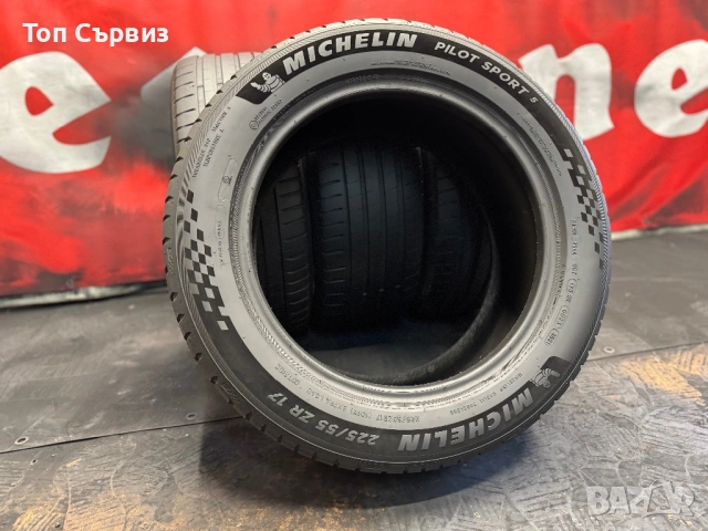 225 55 17, Летни гуми, Michelin PilotSport5, 4 броя, снимка 4 - Гуми и джанти - 53936296