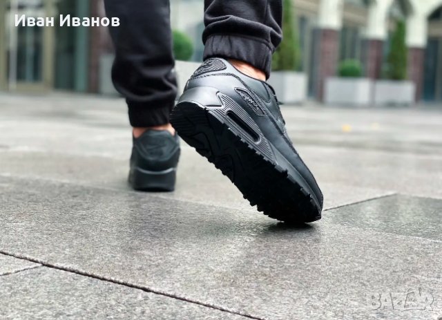 МАРАТОНКИ NIKE AIR MAX 90 LEATHER номер 43,4-44, снимка 3 - Маратонки - 40282346