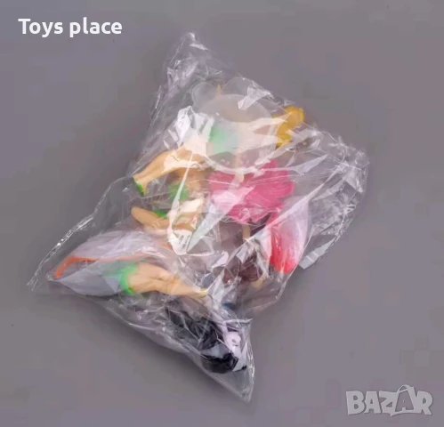 Лот 6бр фигурки Феи, фигурки за торта , снимка 2 - Фигурки - 50664883