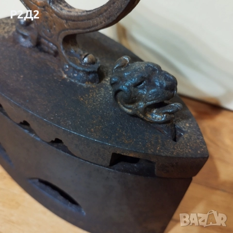 ютия на жар с лъвска глава , снимка 7 - Антикварни и старинни предмети - 52695339