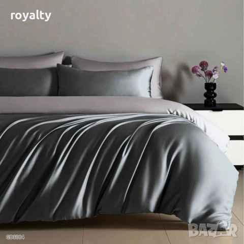 Луксозен комплект от висококачествен памучен сатен, снимка 4 - Спално бельо - 52182706
