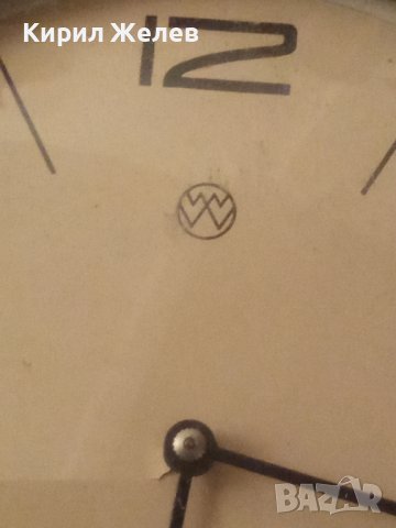 СТАР Стенен часовник MADE in GERMANY Механичен Рядък 32112, снимка 7 - Стенни часовници - 38100120