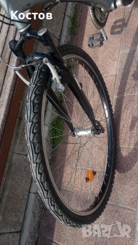 Уникален Алуминиев Велосипед "Btwin Original-5" - 28 ", снимка 7 - Велосипеди - 36749419