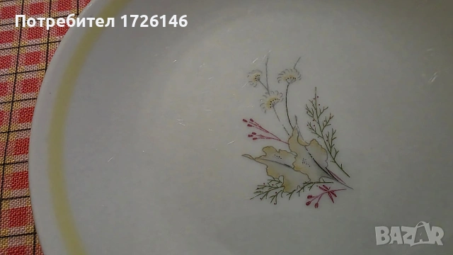 Порцеланови чинии 4 броя Rörstrand, Sweden , снимка 7 - Чинии - 54045973