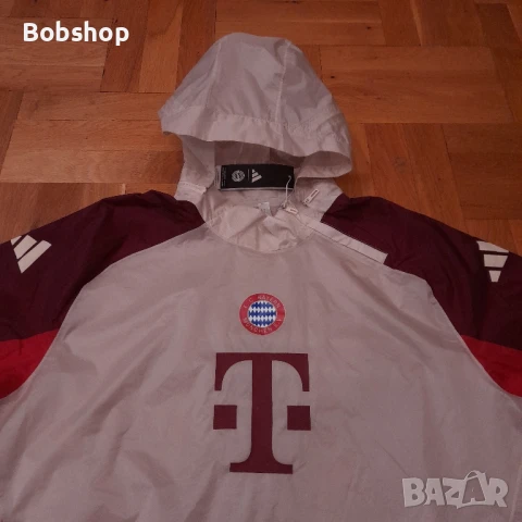 НОВО! Мъжка ветровка/анорак Bayern Munchen - Adidas - season 2024-2025 , снимка 2 - Футбол - 50837572