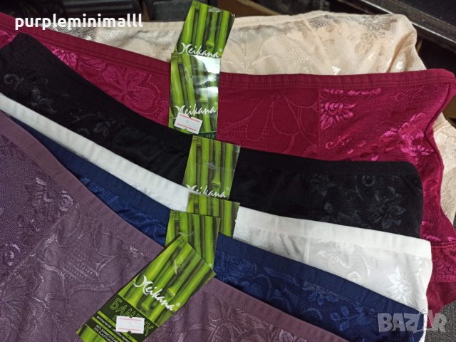 Бикини от бамбук 3XL 4XL XXXL XXXXL, снимка 6 - Бельо - 35796972