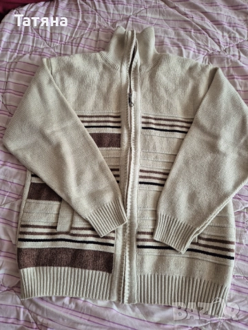 Плетено мъжко горнище XXL/XXXL, снимка 2 - Пуловери - 52923289