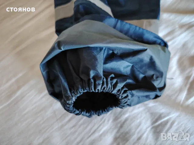 Светлоотразително водоустоичиво яке в жълт цвят, снимка 2 - Якета - 49119356