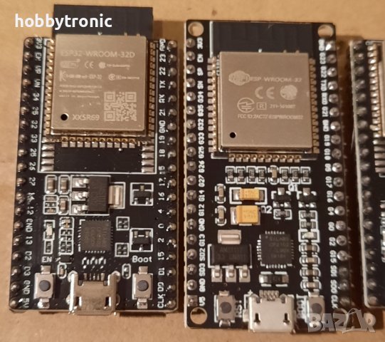 ESP32, ESP32-WROOM-32UE, ESP32-D0WDQ6 Bluetooth WiFi модул, снимка 3 - Друга електроника - 38228263