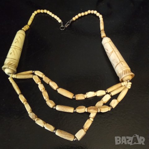  Огърлица слонова кост от 60 год НАМАЛЕНА 