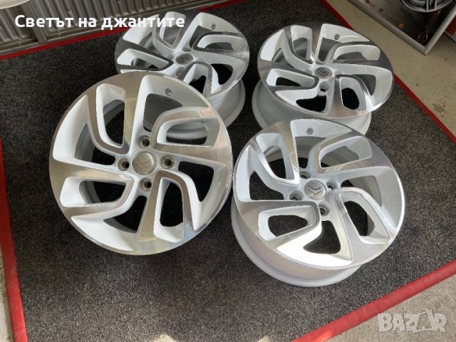 Джанти 16 Цола 4х108 Citroen Ситроен С2 С3 С4 Нови, снимка 2 - Гуми и джанти - 39646522