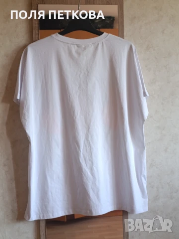 Тениска голям размер, снимка 5 - Тениски - 50848146