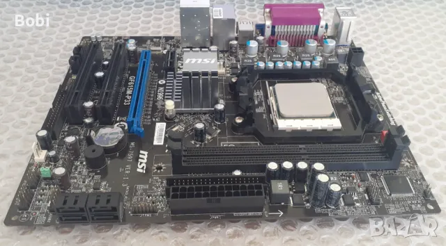 Дънна платка MSI GF615M-P33 + AMD Athlon X3 445, снимка 4 - Дънни платки - 48196714