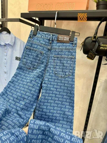 дънки miu miu, снимка 2 - Дънки - 50407040