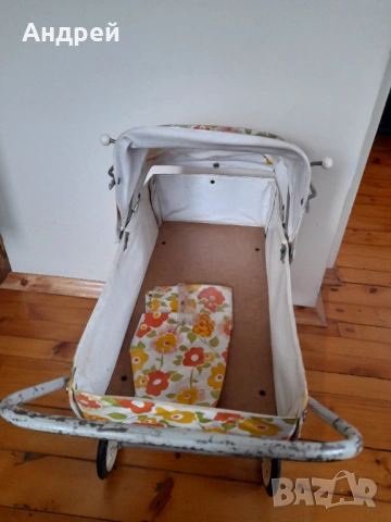 Стара детска количка за кукли #6, снимка 3 - Антикварни и старинни предмети - 54229941