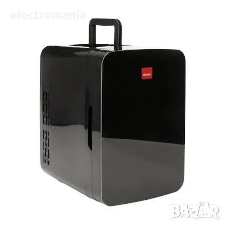 мини хладилник Sensio Home- 10L Компактен, Безшумен и Идеален за Козметика и Напитки!