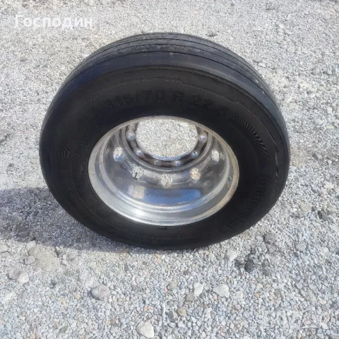 Alcoa Dura Bright LvL1 с Continental 315/70 R22,5, снимка 3 - Гуми и джанти - 47498895