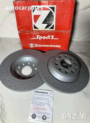 Спирачни дискове ZIMMERMANN за Audi TT, Q3, SEAT Alhambra, VW Golf 7, Touran, Sharan 