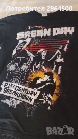 Тениска Green Day Нова Размер  S, снимка 2 - Тениски - 38469111