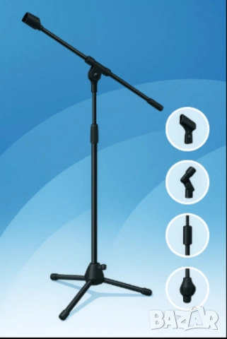 Стойка за микрофон, WD-800, снимка 6 - Друга електроника - 52094099