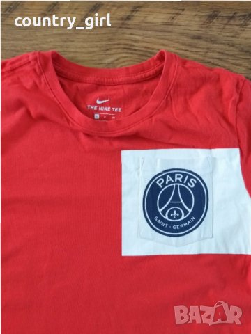 Nike PSG Paris Saint‑Germain - страхотна мъжка тениска, снимка 2 - Тениски - 29587849