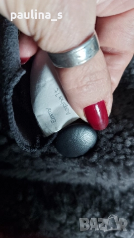 Shepard Emmy Asphalt genuine leather coat / size EU46. , снимка 12 - Палта, манта - 52526317