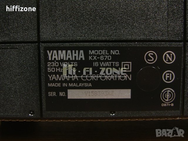 Yamaha kx-670 /2  ДЕК, снимка 8 - Декове - 44323361