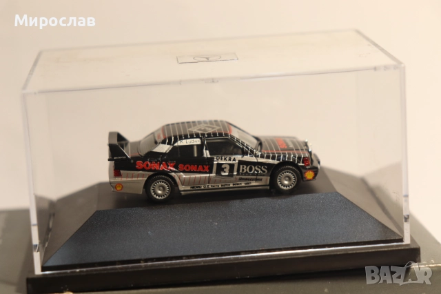 HERPA H0 1/87 MERCEDES 190 EVO AMG КОЛИЧКА КАМИОН МОДЕЛ, снимка 5 - Колекции - 52822368