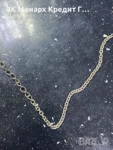 Сребърно колие, снимка 3 - Колиета, медальони, синджири - 49550490