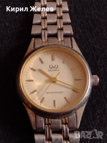 Марков дамски часовник Q/Q QUARTZ WATER RESIST много красив стилен дизайн - 26826