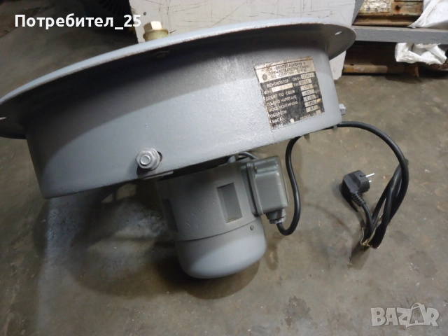 Монофазен вентилатор, снимка 3 - Електродвигатели - 51948658