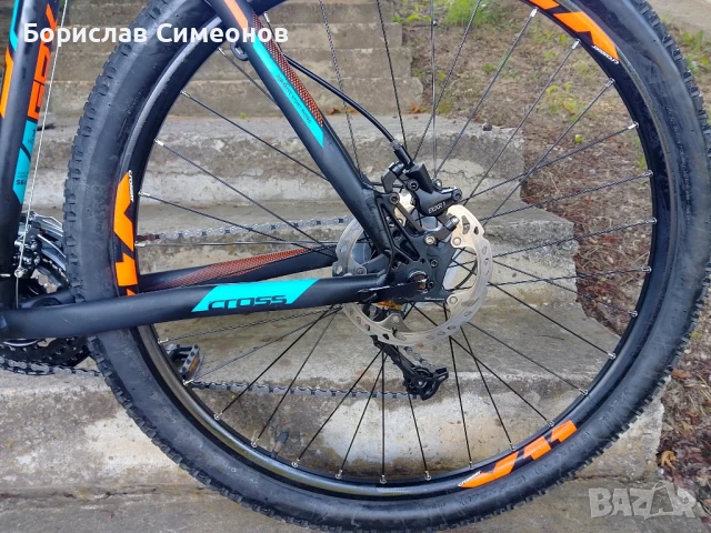 МТБ велосипед, CROSS GRX,хидравлични спирачки, размер L,(56см), снимка 4 - Велосипеди - 50696707