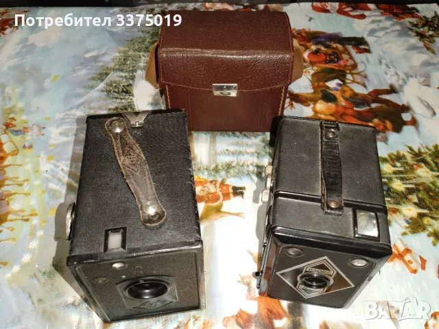 Две стари камери, снимка 5 - Антикварни и старинни предмети - 48642267