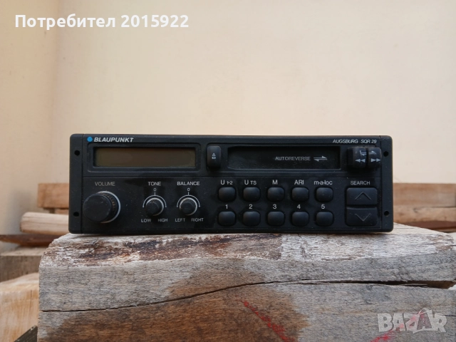 Оригинално ретро радио Blaupunkt-AUGSBURG.SQR-29., снимка 3 - Аксесоари и консумативи - 52529885