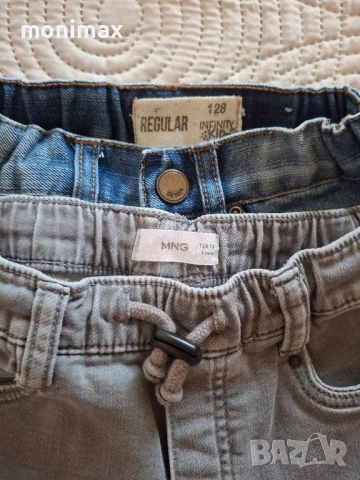 Дънки и ватирани блузи MANGO , Infinity kids 122/128, снимка 4 - Детски панталони и дънки - 51281951