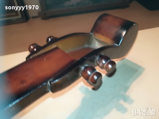 цигулка-дървена за колекция за вино-60х22х16см, снимка 6 - Колекции - 30062949