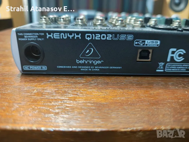 Behringer Xenyx Q1202USB Mixer, снимка 9 - Ресийвъри, усилватели, смесителни пултове - 55721835