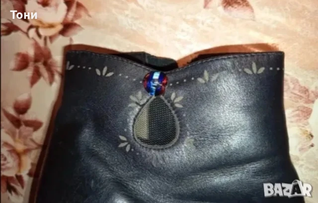 BELLE Дамски Боти Изцяло от Естествена Кожа 36, снимка 5 - Дамски боти - 51109883